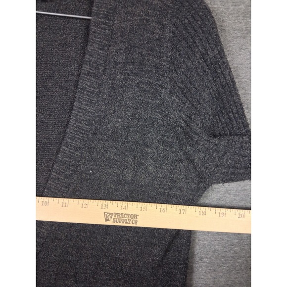 Barefoot Dreams Womens Sweater S Gray Long Line Duster Cardigan Cozy Chic - Picture 4 of 9
